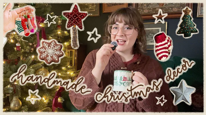 How to create a handmade Christmas! Holiday DIY decor, patterns, tutorials + pinterest board tour