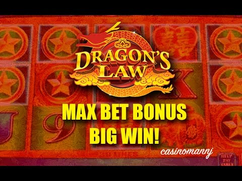 Dragon's Law Slot - *BIG WIN* - MAX BET Slot Bonus - Slot Machine Bonus - ???