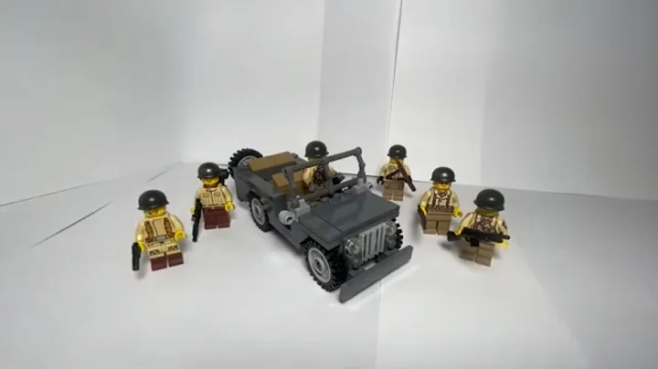 Custom LEGO WWII Willys Jeep MB! || WW2 LEGO MOC!