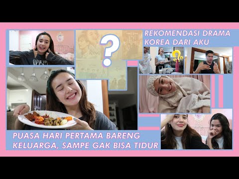 Beby Vlog #95 - PUASA HARI PERTAMA SAMPE GAK BISA TIDUR! ORANG RUMAH NONTON DRAMA KOREA SEMUA😂🌸