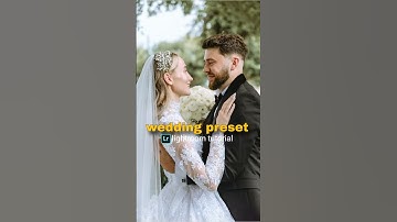 How to edit wedding photos in Lightroom tutorial,wedding Lightroom preset #youtubeshorts #lightroom