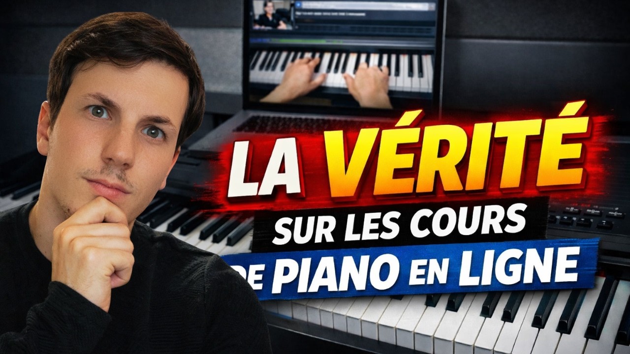Ce qu’on ne vous dit pas sur les cours de piano en ligne