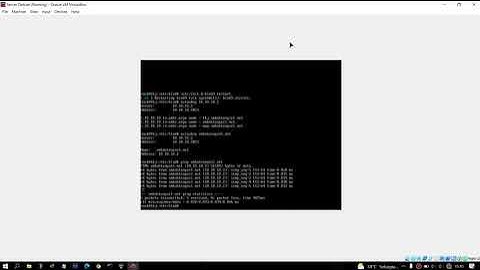 Konfigurasi DNS Server Dengan Debian 9.5