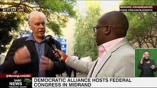 DA Federal Congress | SA's largest opposition party's Greg Krumbock expects high attendance