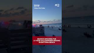 Search ongoing for missing 17-year-old swimmer in Daytona Beach, officials say