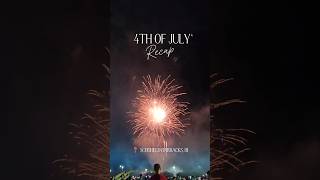 Schofield Barracks, Hawaii Fireworks Show! 4th of July Recap ♥️🤍💙
