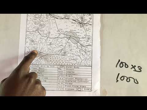 How to locate Highest Contour lines