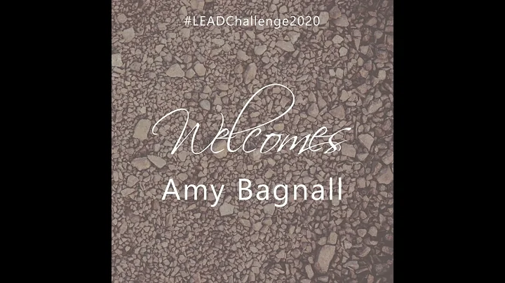 Amy Bagnall #LEADChallenge20...