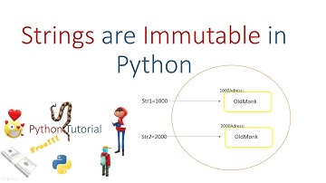 Why Strings are Immutable in Python?