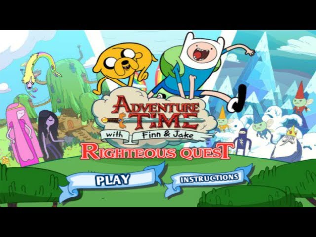 Cartoon Network Games: Adventure Time - Righteous Quest [Full Walkthrough]  - YouTube