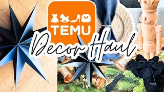 TEMU CHRISTMAS DECOR HAUL | BUDGET FRIENDLY HIGH END HOIDAY TABLESCAPE by Auntie Coo Coo 7,847 views 6 months ago 10 minutes, 57 seconds