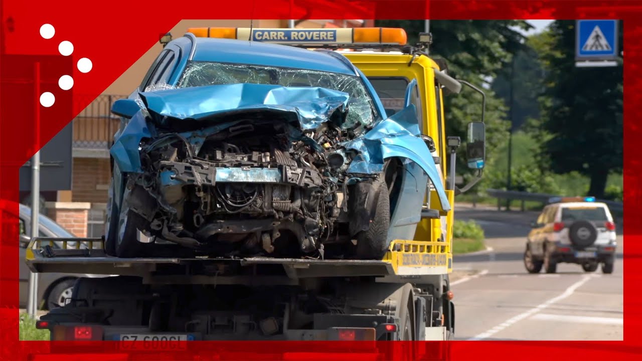 Baldaria (VR), scontro tra un'auto e un autobus di linea: mezzi vengono ...