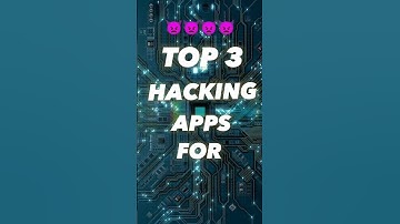 Top 3 Hacking Apps for Android 💥 | Ethical Hacking Tools 2025 #shorts #cybertips #hackingtipstech