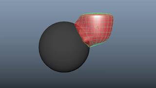 Collision Deformer Stickiness