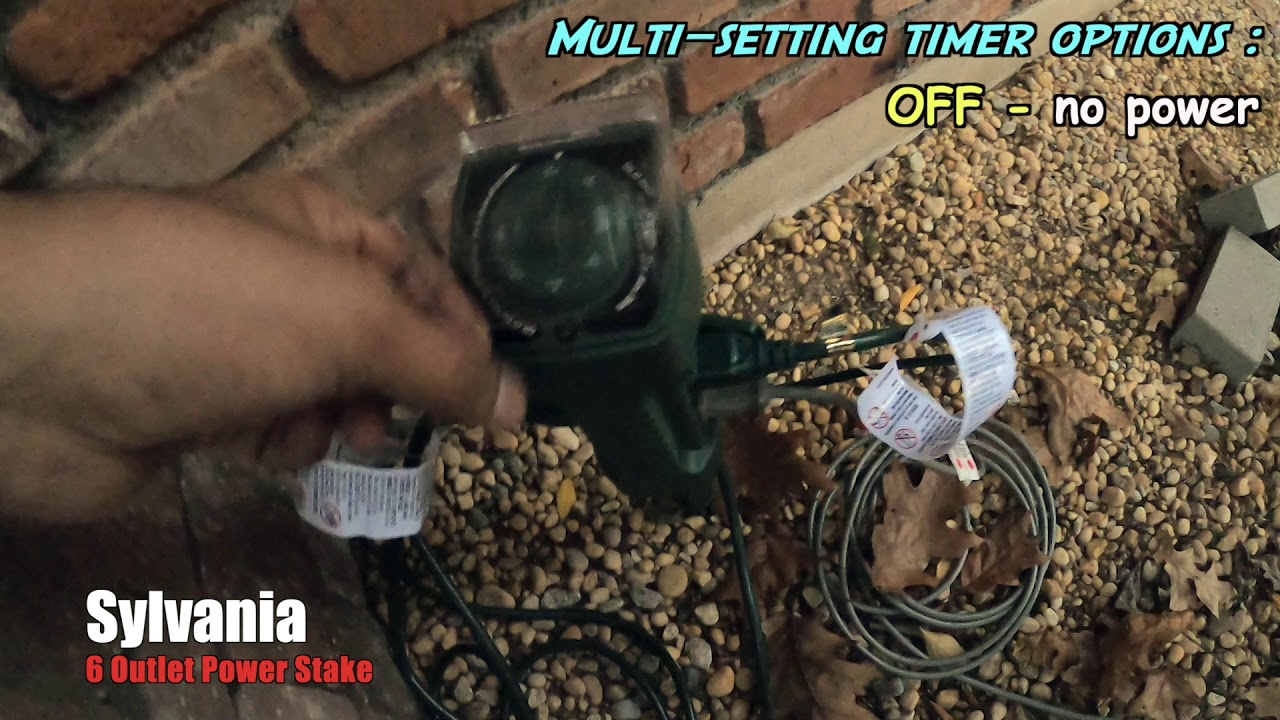 Sylvania Outlet Power Stake at BJ's YouTube