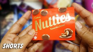 Shorts ASMR Satisfying Chocolates Video  Cadbury Nutties Opening #shorts #trending