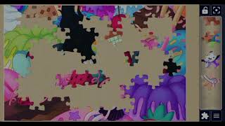 "A Magical Day in Candy Paradise" 🌈🍩 💞✨//Cartoon jigsaw puzzle  screenshot 5