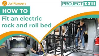 JK Guide - Fitting the Eazy Electric bed to your campervan.