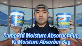 Damprid Moisture Absorber Cup Vs Moisture Absorber Bag