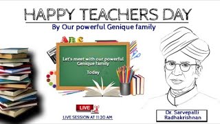 Teachers Day Special | Power of Whole Genique Team