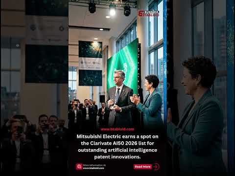 Mitsubishi Electric Clarivate AI50 2026 Award