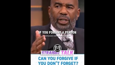 True Forgiveness | Steve Harvey