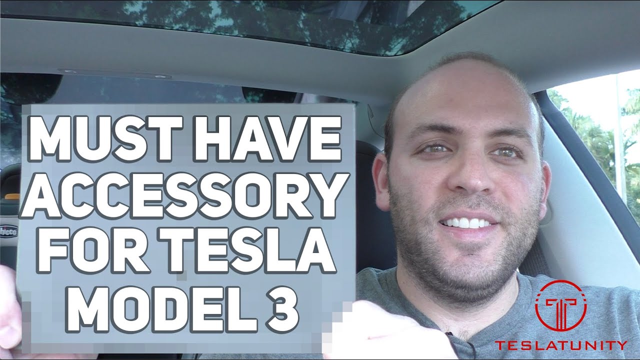 Must Have Accessory for Tesla Model 3 - YouTube
