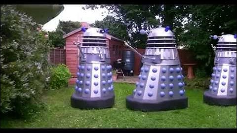 Daleks Invasion Garden 2010AD