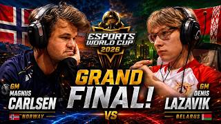 GRAND FINAL! GM Magnus Carlsen vs GM Denis Lazavik