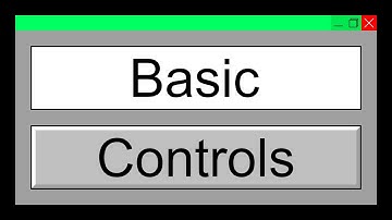 Basic Controls | C# Tutorials