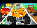 Wheels on the Monster Truck! | Learn ABCs | Preschool Learning Videos | GiggleBellies