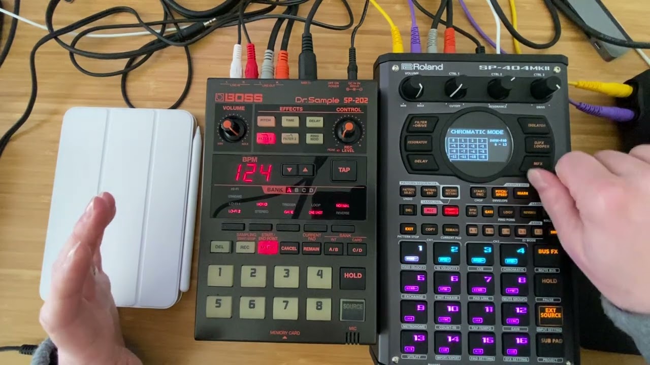SP404 mk2 12.2 - Using the SP-202 with the mk2 - YouTube