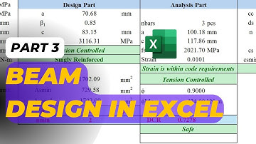 3. RC Beam Design using Spreadsheet (Microsoft Excel) [Tagalog 🇵🇭]