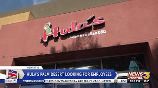 Hula’s Asian Hawaiian BBQ in Palm Desert is Now Hiring for a number of positions
