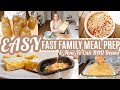 EASY BUDGET FRIENDLY WEEKLY MEAL PREP RECIPES LARGE FAMILY MEALS WHATS FOR DINNER FREEZER MEALS