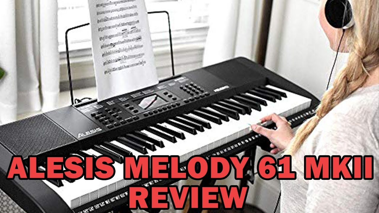 Alesis Melody 61 MKII - 61-Key Portable Keyboard | Alesis Melody 61