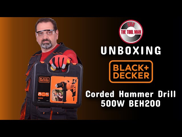 DIY ** BLACK & DECKER HAMMER DRILL - BD142 - 240 V - 500 Watt