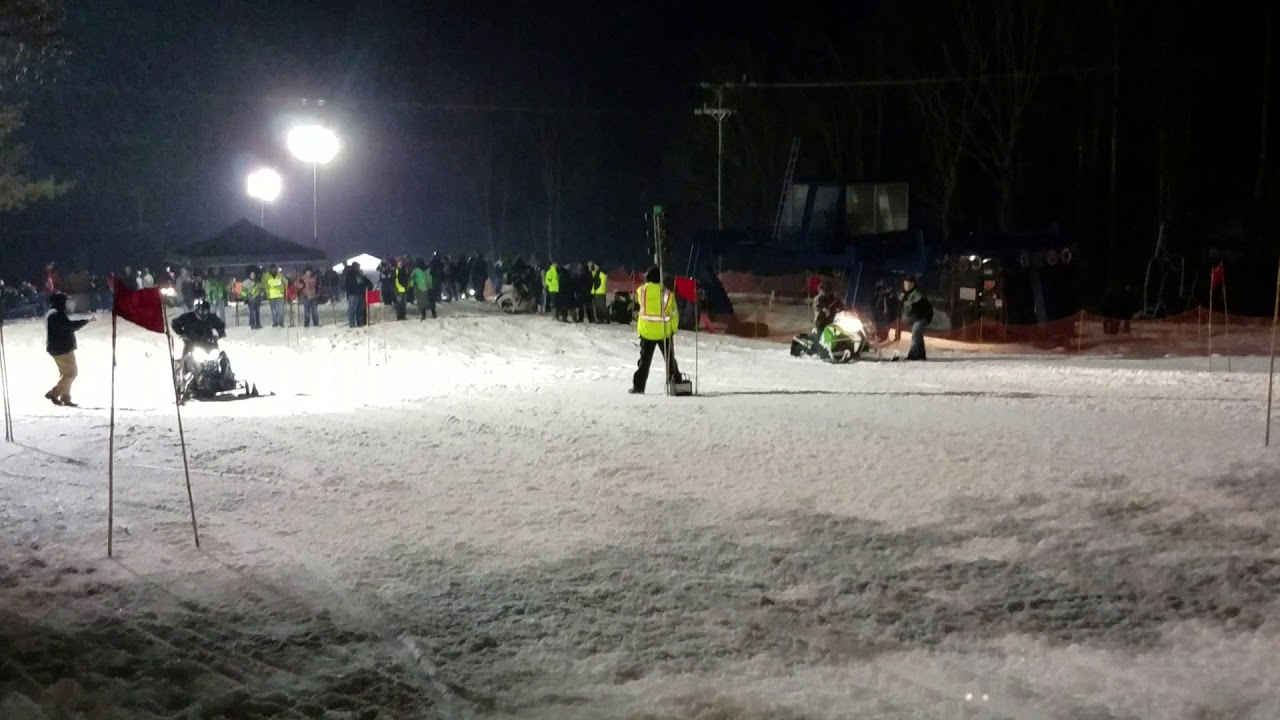 Snowmobile race speculator ny jan '18 YouTube