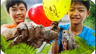 Tony | Thử Thách Bắt Cá Bằng Bong Bóng - Dây Diều - Cần Câu