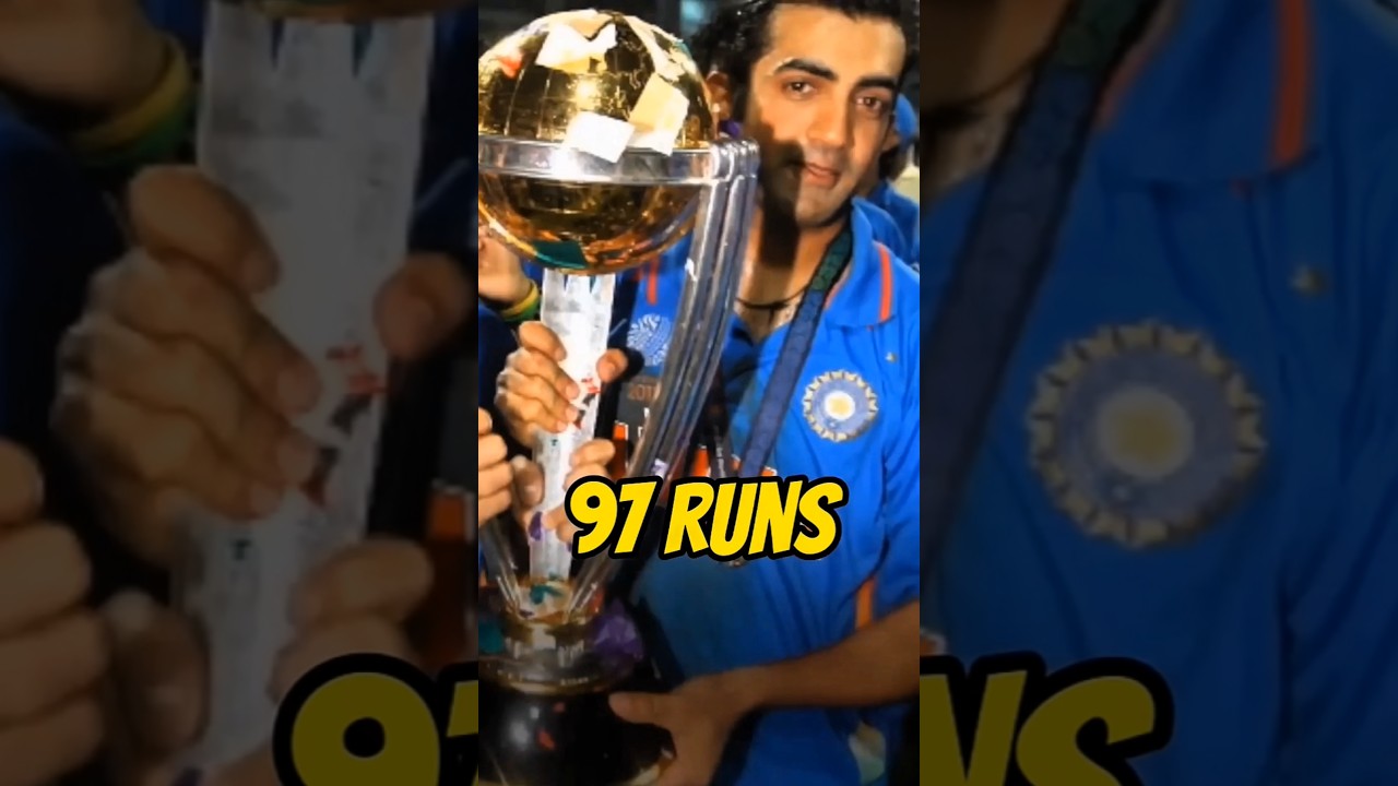 Gutham Gambhir kyu बोलते हैं 1 sex ने 2011 Wc नहीं जिताएं हैं?