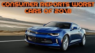 Top 10 worst cars / worst of 2018