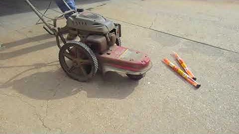 Fields Edge Walk Behind String Trimmer