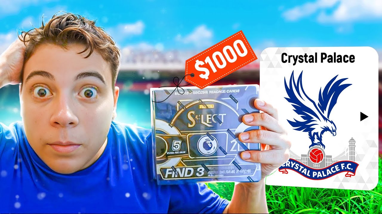 I Rebuilt Crystal Palace Using Only Players From a Select Hobby Box!