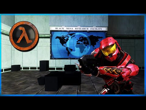 Half Life Black Mesa Map In Halo 3 (Modded)