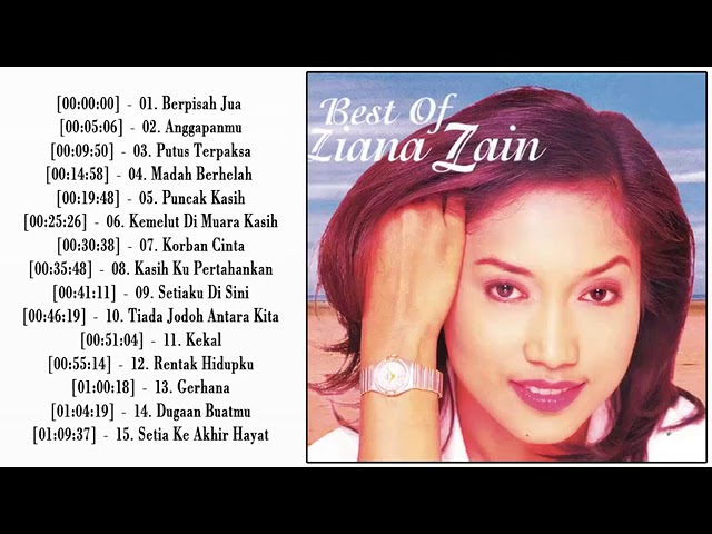 FULL ALBUM KOLEKSI LAGU TERPOPULER ZIANA ZAIN THE BEST VOCAL HITS MALAYSIA class=