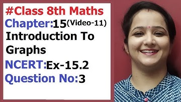 Ncert Class 8 Maths Chapter-15 Introduction To Graph  (Video- 11  ) Ex-15.2 Q- 3