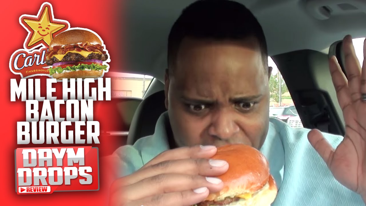 vlogs in spanish Carl's Jr. Mile High Bacon Burger