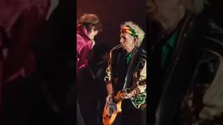 When Two Icons Light Up the Stage | #mickjagger #keithrichards #rollingstones #live #rock #80s #fyp