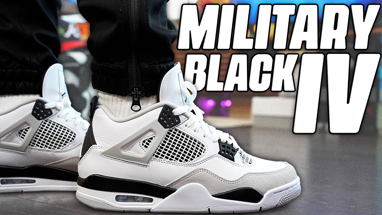 Misericordioso Alentar Ejército Why You Should Cop ! Air Jordan 4 Military Black Review and On Foot in 4K -  YouTube