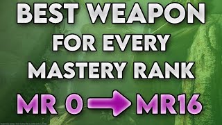 Warframe The BEST Primary Weapons for EVERY Mastery Rank 2023